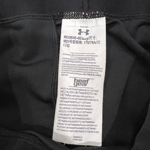Under Armour Women's Compression Running‎ Tights Black Ankle Size Medium - Picture 6 of 8